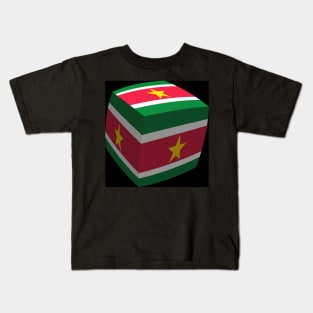 Suriname cubed Kids T-Shirt